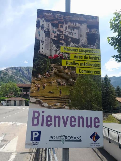Vue Exceptionnelle Aux Portes Du Vercors Pont-en-Royans Exterior photo